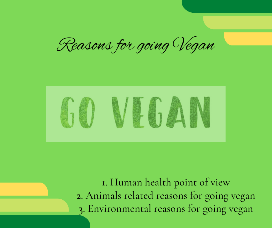 reasons for going vegan