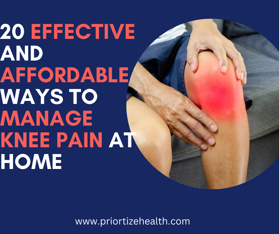 knee pain home remedies