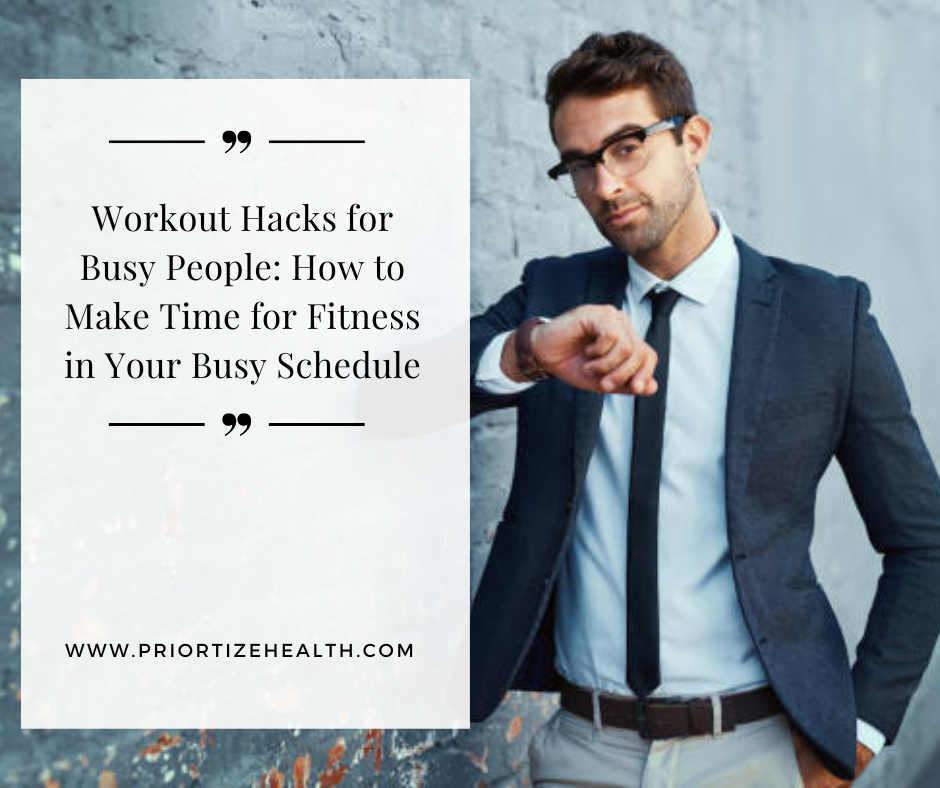 Workout Hacks for Busy People