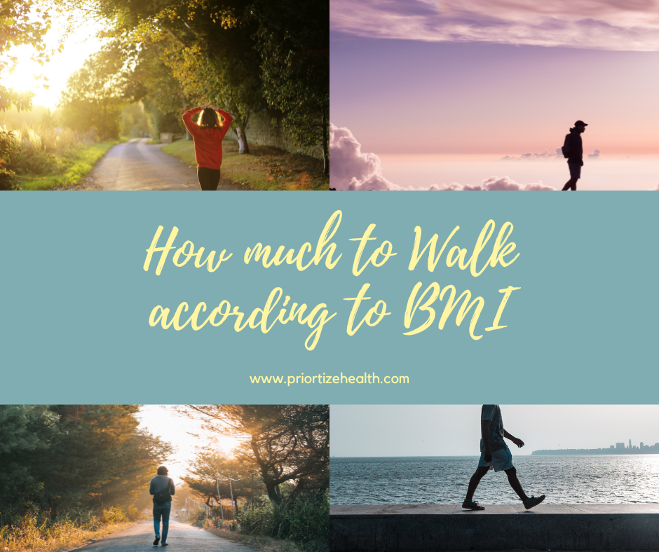 How Much I Have To Walk According To My Bmi