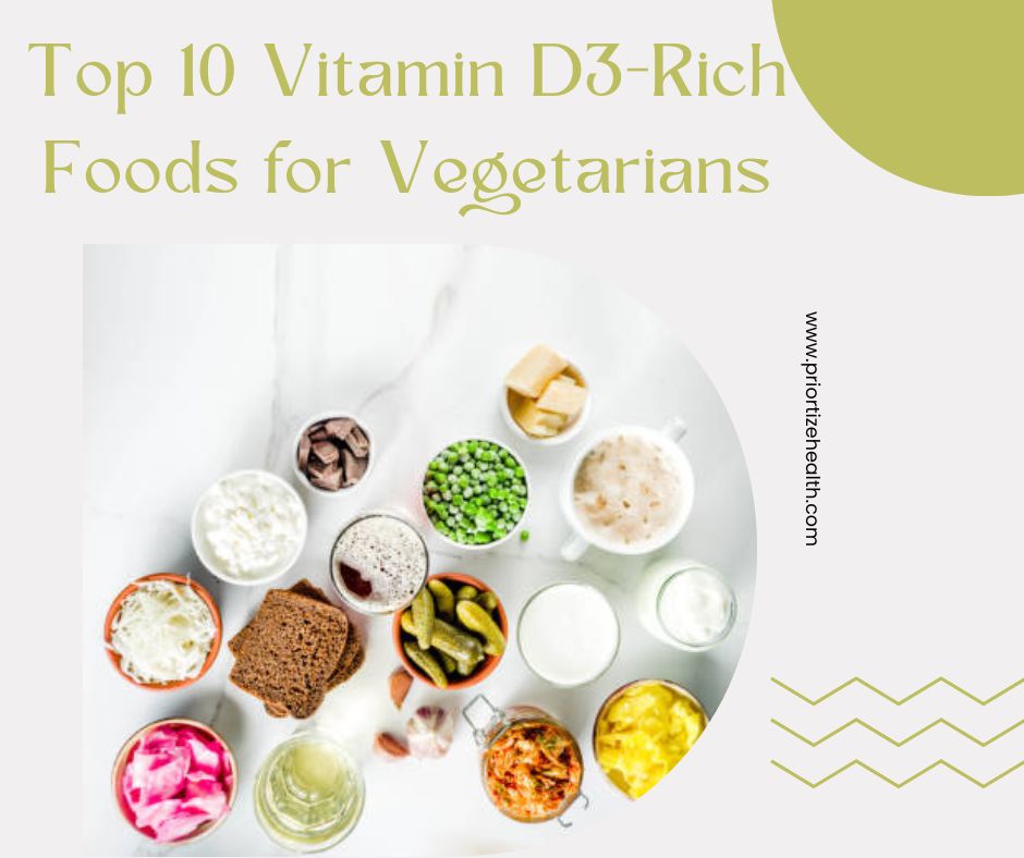 vitamin d3 foods for vegetarians