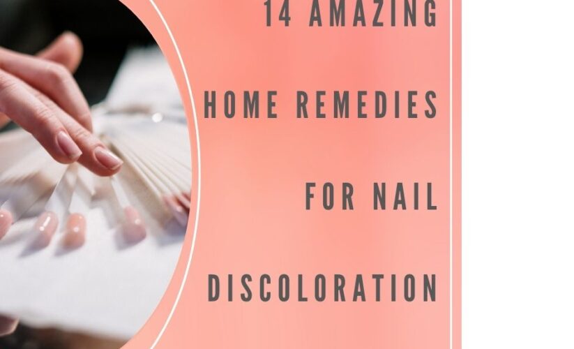 home remedies for nail discoloration